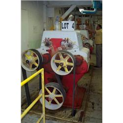 9X24 NORDYKE ROLLER MILL WITH SHELL BEARINGS