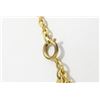 Image 3 : Chanel Gold-tone Metal CC Diamond Shape Charm Logo Short Necklace