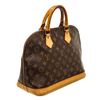 Image 3 : Louis Vuitton Brown Monogram Alma PM Handbag