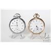 Image 1 : Two Elgin watches including a size 16s, 17 Jewel, Grade 244. Serial No. 10565664. Estimated producti