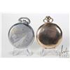 Image 4 : Two Elgin watches including a size 16s, 17 Jewel, Grade 244. Serial No. 10565664. Estimated producti