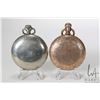 Image 4 : Two Hamilton pocket watches including a size 18s, 17 Jewel, Grade 926, Model 1. Serial number 915698