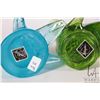 Image 3 : Four pieces of vintage Alta Glass, all birds including 6" green duck
