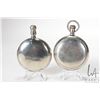 Image 4 : Two pocket watches including a Waltham size 18s, 7 Jewel, grade No. 1, Model 1883. Serial No. 741221