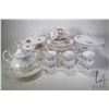 Image 1 : Selection of Royal Albert bone china including "Memory Lane" four dinner plates and teapot, "Brigado