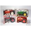 Image 1 : Four 1/16 scale diecast models including 3 Ertl Case 600 tractors, Allis-Chalmers D-19 tractor and J