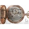 Image 5 : Hampden size 18s, 17 Jewel, grade Menlo Park, Model 3. Serial No. 1253907. Estimated production year