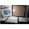 Image 1 : Framed print "Twenty Years and Flying HIgh" by artist Will Bullas, 25" X 30" overall dimensions incl