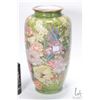 Image 2 : Oriental floral motif handpainted vase 15" in height