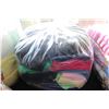 Image 2 : Two bags of fabric including cotton shirting etc.