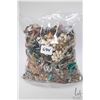 Image 1 : Bag of collectible costume jewellery including necklaces, earrings, bracelets etc.