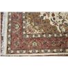 Image 2 : Large semi contemporary top quality wool and silk blend area carpet with center medallion, multiple 