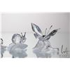 Image 2 : Seven small Swarovski crystal insects including butterfly, snails, and a mother mouse with three sma