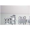 Image 3 : Seven small Swarovski crystal insects including butterfly, snails, and a mother mouse with three sma