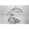 Image 1 : Swarovski crystal dolphin #7644, 3 3/4" in height
