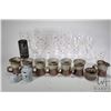 Image 1 : Vintage studio made coffee set including six cups, cream and sugar, two Portobello Scotland Buchan F
