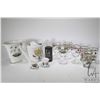 Image 1 : Selection of Portmeirion Botanic Garden including four wine glass, three tumblers, two candle holder