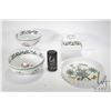 Image 1 : Selection of Portmeirion Botanic Garden including lidded butter dish, two graduated bowls and an 11"