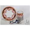 Image 1 : Antique Royal Crown Derby Imari 3485 delicate demi cup and saucer with British hallmarked sterling s