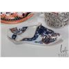 Image 2 : Antique Royal Crown Derby Imari 3485 delicate demi cup and saucer with British hallmarked sterling s