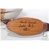 Image 2 : Three decor ducks including hand carved Canada Goose signed Richards 13 1/2" in height, hand carved 
