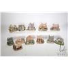 Image 1 : Twelve Lilliput Lane cottages including Country School, Harriet's Cottage, Walker's Rest, Smuggler's
