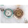 Image 4 : Tray lot of vintage small pocket watches, all non-working including 14kt yellow gold with broken cry