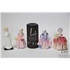 Image 1 : Four Royal Doulton figurines including Tinkle Bell HN1677, Cissie HN1809, Dinky Do HN1678 and Darlin