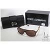 Image 1 : Pair of Dolce & Gabbana sunglass with case, cleaning cloth and original box