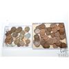 Image 1 : Selection of English pennies, from George V to Queen Elizabeth, 79 coins in total dating 1911 to 196