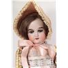 Image 2 : Antique bisque head Gerbruder Kuhnlenz no. 165 doll with open mouth, sleep eyes and human hair wig o