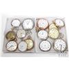 Image 1 : Fourteen non-working pocket watches for projects or parts