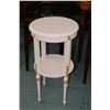 Image 1 : Small painted French style table with undershelf