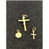 Image 1 : 3 18K PENDANTS