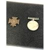 Image 1 : WWII DEFENCE MILITARY SERVICE MEDAL , QUEEN VICTORIA COMMEMORATIVE MEDAL