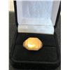 Image 1 : 14K MENS SIGNATE RING 9.2G