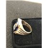 Image 3 : 14K MENS SIGNATE RING WITH HEMATITE 9.4G