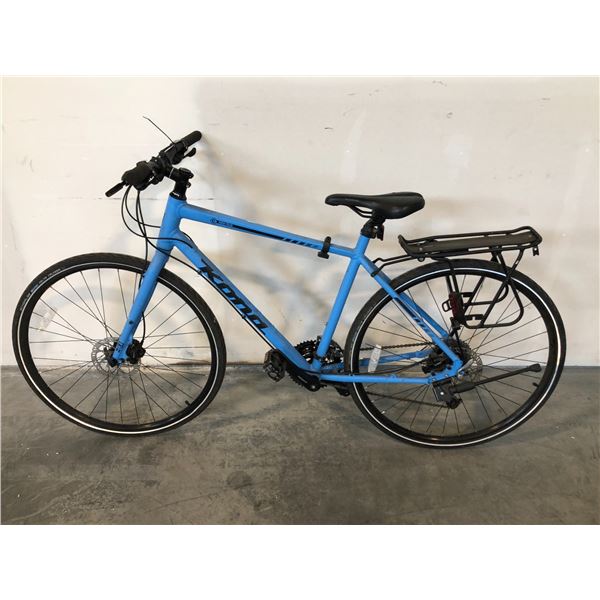 KONA DEW PLUS BLUE HYBRID BIKE 24 SPEED