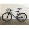 Image 1 : THICK SLICK BLACK FRONT SUSPENSION ROAD BIKE - NO PEDALS SINGLE SPEED
