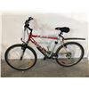 Image 1 : SUPERCYCLE XTI-18 RED/GREY 21 SPEED FRONT SUSPENSION MOUNTAIN BIKE