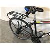 Image 3 : NAKAMURA BLACK 24 SPEED FRONT SUSPENSION ROAD BIKE
