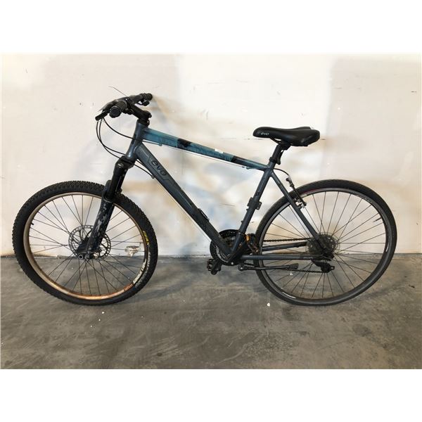 EVO GREY 18 SPEED  FRONT SUSPENSION  MOUNTAIN BIKE