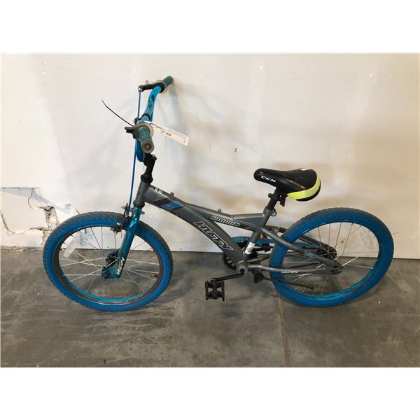 HUFFY STUNT BIKE BLUE SINGLE SPEED