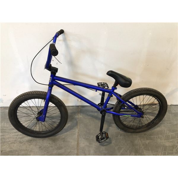 MONGOOSE PURPLE SINGLE SPEED STUNT BIKE