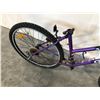 Image 3 : GIANT RINCON PURPLE FRONT SUSPENSION MOUNTAIN BIKE NO SEAT OR CRANK ARMS