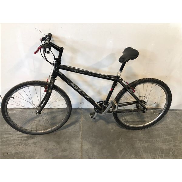 ASAMA BLACK 18 SPEED MOUNTAIN BIKE