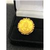 Image 1 : 18K LADIES RING WITH HUNGARY GOLD COIN 7.9G