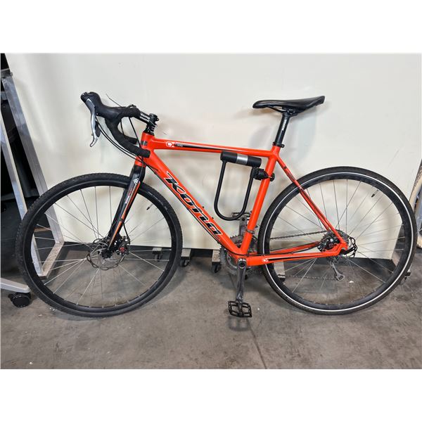 KONA CX JAKE ORANGE 10 SPEED MOUNTAIN BIKE