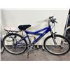 Image 2 : INFINITY HARD DRIVE 7005 BLUE 21 SPEED  FRONT SUSPENSION MOUNTAIN BIKE