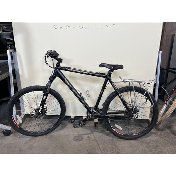 SHIMANO IRONHORSE BLACK 24 SPEED FRONT SUSPENSION MOUNTAIN BIKE